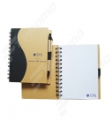 custom eco-friendly notebook with pen