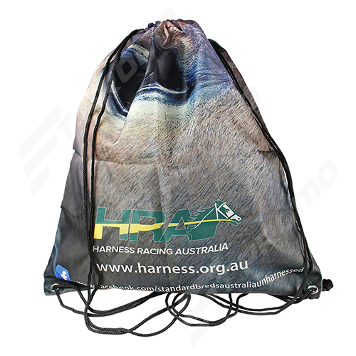 custom promotional drawstring bag