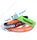 promotional silicone wristband with logo