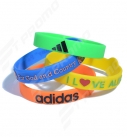 promotional silicone wristband with logo