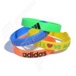 promotional silicone wristband with logo